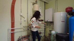 Оснащение котельной в сип доме