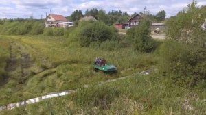 Испытания вездехода /Что лучше для езды по болотам.