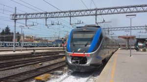 FS Trenitalia Trains at Firenze SMN.