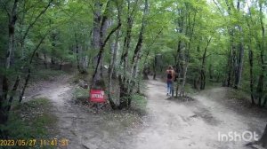 Водопады на реке Жанэ, Геленджик.