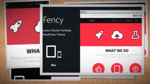 Fency: Responsive Studio Portfolio WordPress Theme + Download смотреть онлайн
