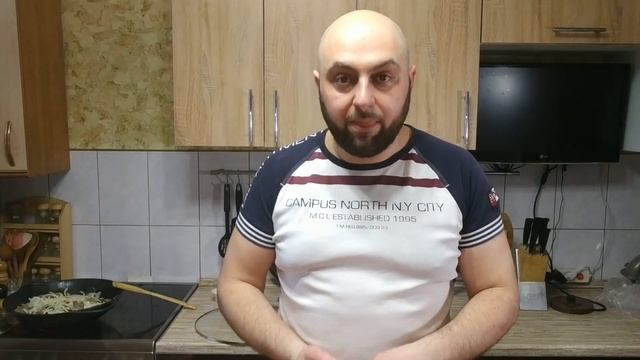 Тушеная говядина с луком. Кускус с овощами смотреть онлайн