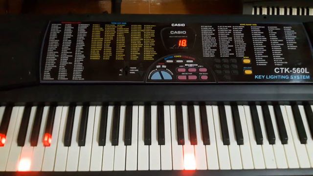 Đàn Organ Casio CTK560L (phím sáng) смотреть онлайн