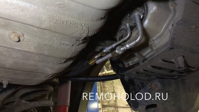 МИЦУБИСИ ПАДЖЕРО 4, РЕМОНТ ЗАДНЕГО КОНДИЦИОНЕРА смотреть онлайн