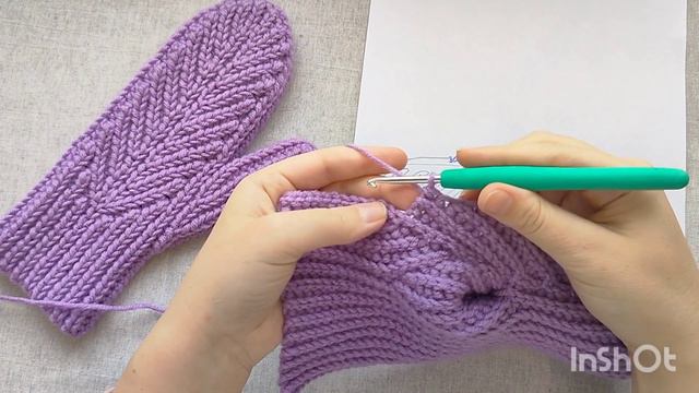 Варежки №3. Ладонь - пёрышко. смотреть онлайн