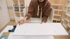 Старая Видео инструкция по сборке стеллажа модель _А8_