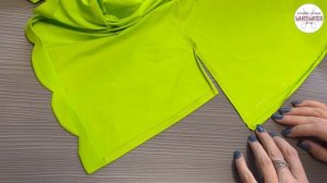 Как сделать разрез в боковом шве.