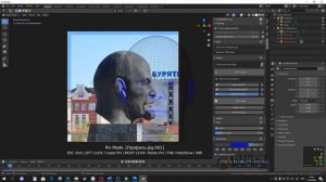 Урок Blender по использованию аддона Face builder