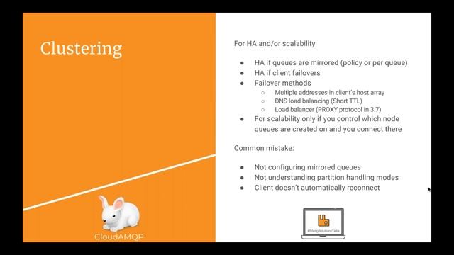 RabbitMQ Best Practice | Webinar with CloudAMQP смотреть онлайн