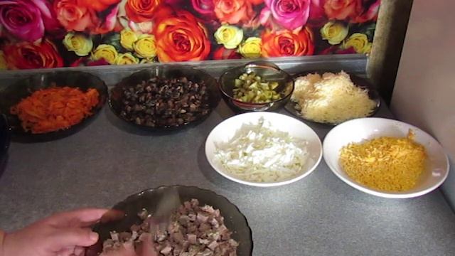 Салат "Мужская мечта" смотреть онлайн