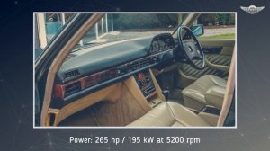 w126 Mercedes-Benz 500 SEL RHD in green metallic with cream leather interior 1988