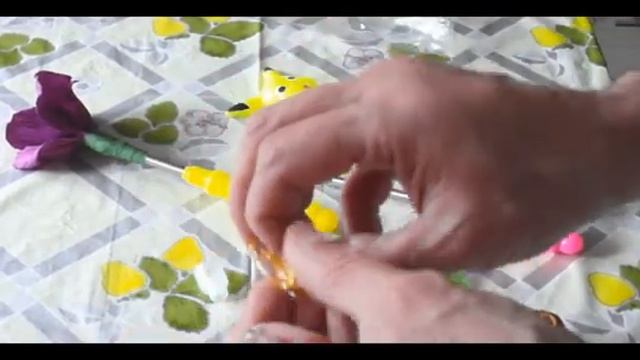 Как сделать светящийся цветок! смотреть онлайн