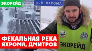 Экорейд бьет тревогу. Загрязнение реки Яхрома, подмосковный Дмитров.
