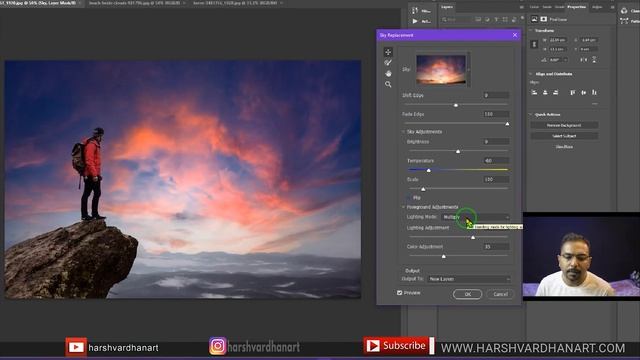 Al Auto Sky Replacement Photoshop 2021 Full In depth Tutorial смотреть онлайн