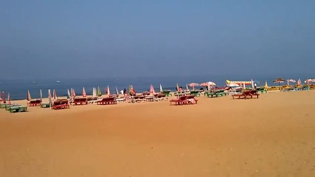 Пляж Калангут в Индии, штат Гоа