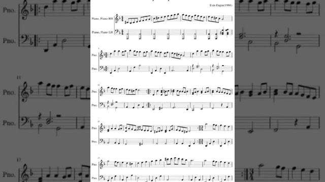 Çalıkuşu piyano Müzik ve notaları смотреть онлайн