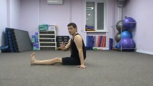 Укрепляем руки, запястья, мышцы кора и пресс.  Упражнение "Кошка выставляет лапку".