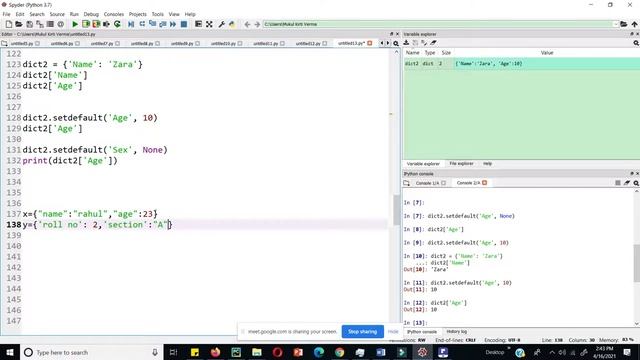 Python Full Tutorial | Dictionary Part -2 | In Hindi смотреть онлайн