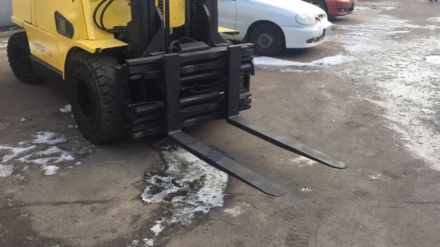 Вилочный погрузчик Hyster 4.00XM смотреть онлайн