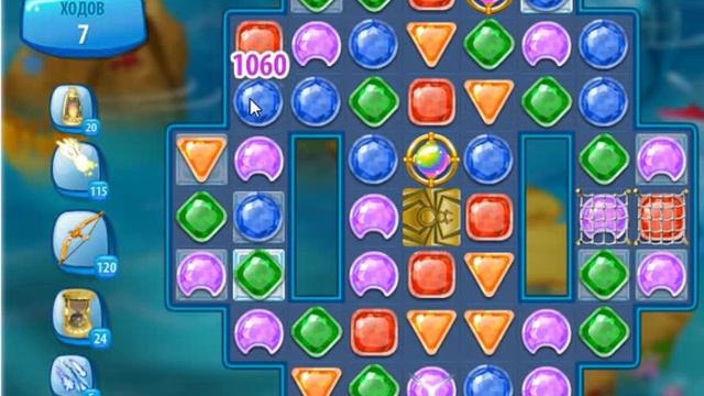 Как пройти 466 уровень в игре Загадки Атлантиды смотреть онлайн