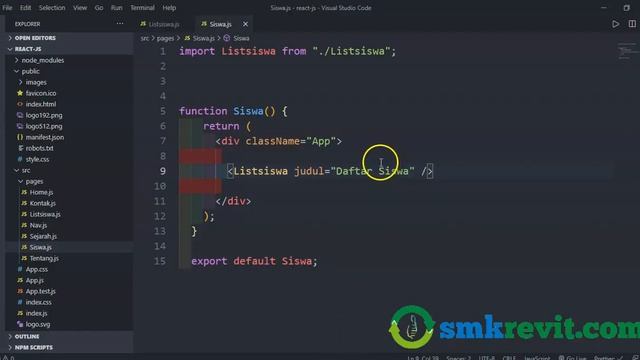 Tutorial Belajar React JS #7 Props