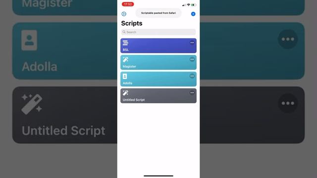 Installing Scriptable widget