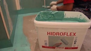 Использование гидроизоляции Hidroflex