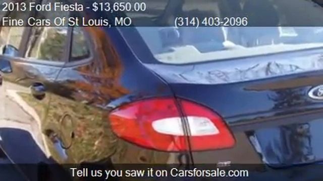 2013 Ford Fiesta SE Sedan - for sale in Saint Charles, MO 63 смотреть онлайн