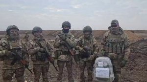 Военнослужащие 40-й бригады благодарят Епархию за предоставленные медицинские материалы