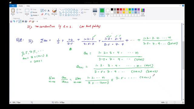 Seq. & Series || Exercise 4.1 || D'Alembert's Ratio Test || B.A/ B.Sc. 4th semester смотреть онлайн