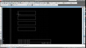 Создание шаблона-формата с основной надписью в AutoCAD