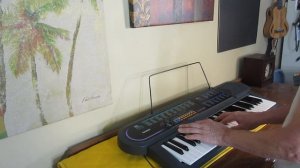 Casio CTK 80 Music Keyboard. Fun With Vintage Keyboard.