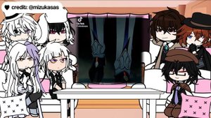 BSD react to Y/N || 1/2 || ENG/RUS || By: Dolloresse
