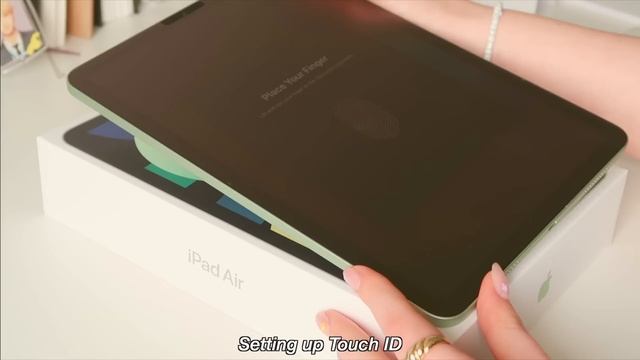 iPad Air 4 green 2021 unboxing?[ 64 gb ]+ Apple Pencil + accessories ? (aesthetic & ASMR) смотреть онлайн