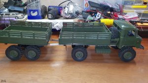 Доделка прицепа wpl. WPL model trailer. WPL B-24