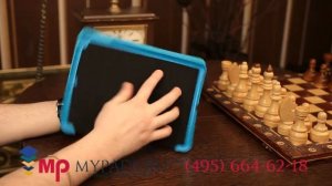 Чехол для iPad Air "Smart Case" бирюзовый кожаный