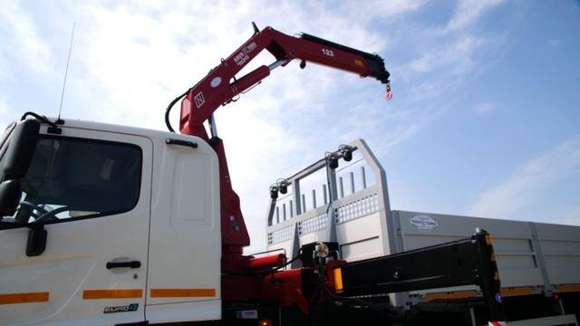 КРАН-МАНИПУЛЯТОР HINO 500 GH8 - ЧАЙКА-AMCO VEBA 123 3S