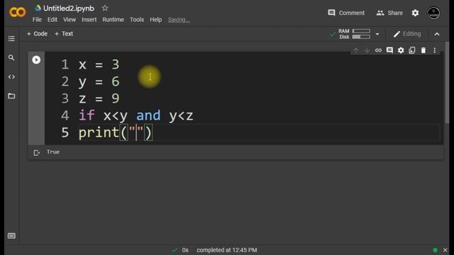 Operators in Python - Crash course