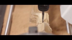 DIRTEC 1212A — ножка кабриоль (4 оси). Фрезерный станок с ЧПУ