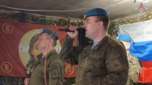 🎶 Ансамбль «Синева» Ивановского соединения ВДВ выступил для военнослужащих – участников спецопераци