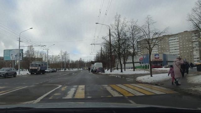 Урок вождения по Маршруту ГАИ Семашко с Верой