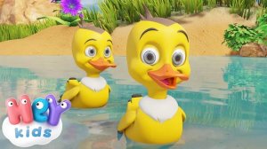 Los Patitos cancion infantil  HeyKids - Canciones para bebes