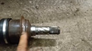 Mazda CX 7 потёк сальник заднего редуктора