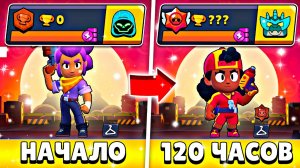 Я 120 ЧАСОВ ИГРАЛ НА НОВОМ АККАУНТЕ И ВОТ ЧТО ИЗ ЭТОГО ВЫШЛО!😱 | Super-Cat Brawl Stars