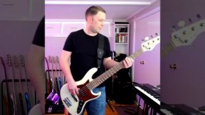 Evidence by Faith No More (bass cover, Sadowsky Will Lee 5)