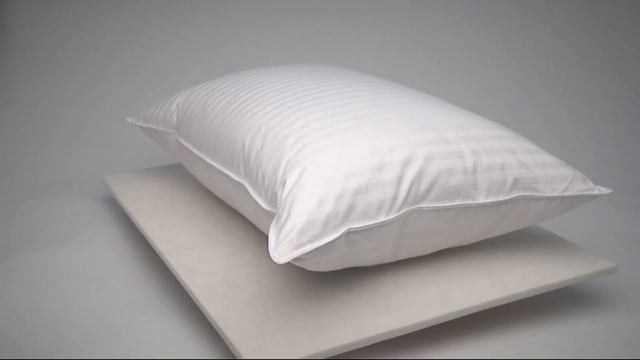 Подушка полупуховая "МИЛАН", страйп-сатин,100% хлопок, 50х70 см смотреть онлайн