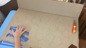 Футбольный мяч из картона!!!!