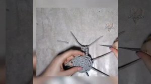 Символ года из бумажной лозы, плетение из бумажных трубочек, символ года 2021 бык