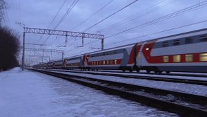Поезд№050 Москва Самара и ЭД4М 0293