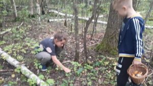 Ищем КРАСНЫЙ ГРИБ с Парфёновыми. Часть 2